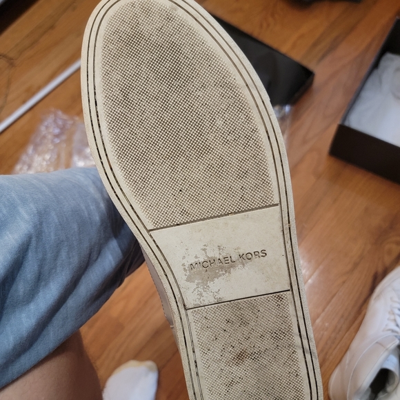 Micheal Kors Optic White High Tops - Picture 15 of 16